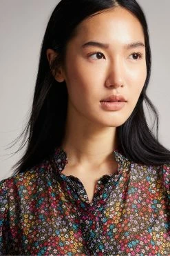 Ted Baker Black Bevlia Dropped Waist Midi Dress -Tedbaker Sales 2024 unnamed file 928